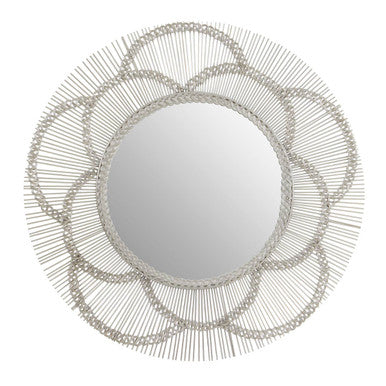 Templar Floral Effect Wall Mirror