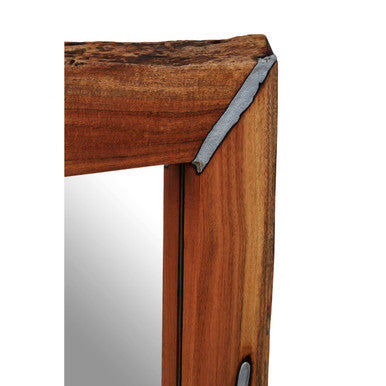 Acacia Wood Wall Mirror | Almora