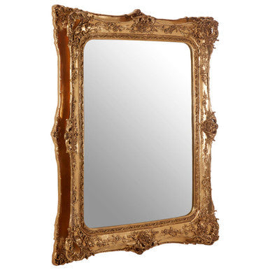 Gold Baroque Style Wall Mirror | Marseille
