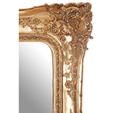 Gold Baroque Style Wall Mirror | Marseille