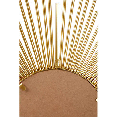 Cristal Wall Mirror With Gold Finish Frame