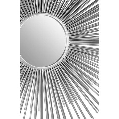 Cristi Silver Finish Wall Mirror