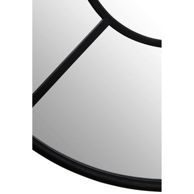 Cosma Round Window Pane Wall Mirror