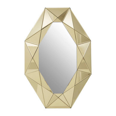 Kava Gold Frame Wall Mirror
