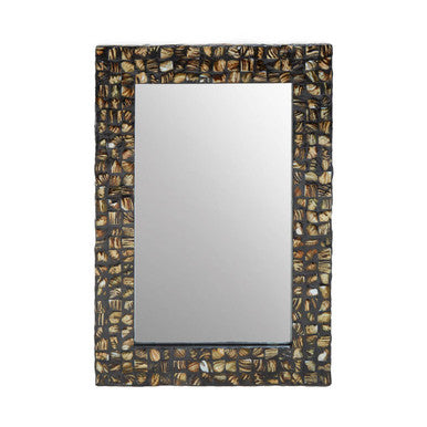 Branna Mother Of Pearl Rectangular Wall Mirror