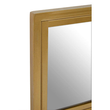 Enzo Gold Wire Wall Mirror