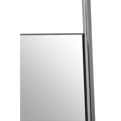 Silver Finish Frame Floor Mirror | Genoa