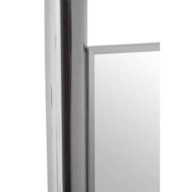 Silver Finish Frame Floor Mirror | Genoa
