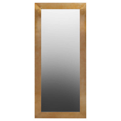 Gold Finish Rectangular Wall Mirror | Grenoble