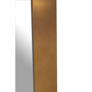 Grenoble Gold Finish Rectangular Wall Mirror