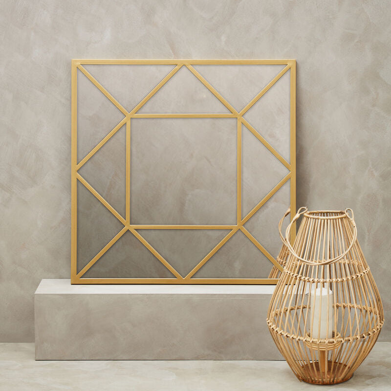 Gold Frame Wall Mirror | Descartes