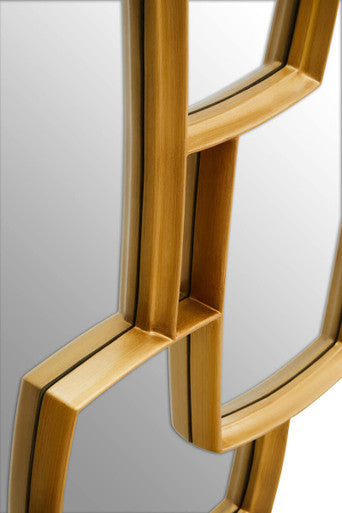 Terni Gold Finish Wall Mirror