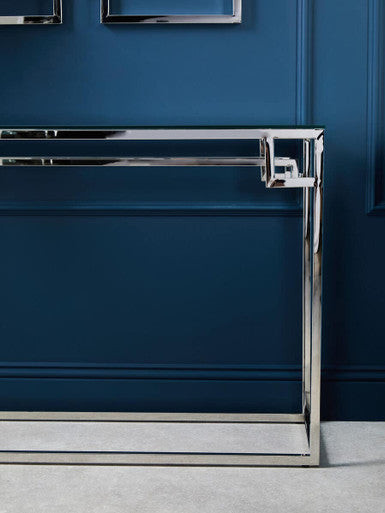 Allure Silver Small Wall Mirror