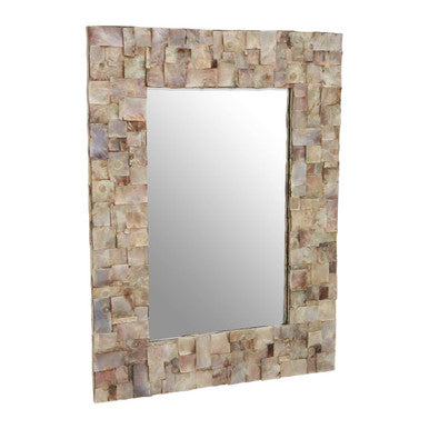 Natural Shell Wall Mirror | Palu