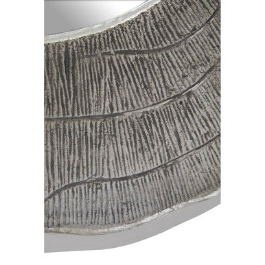 Large Oak Effect Silver Wall Mirror | Silva
