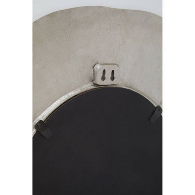 Large Oak Effect Silver Wall Mirror | Silva