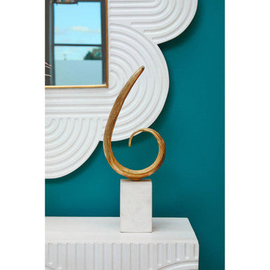 White Finish Mango Wood Wall Mirror | Saras