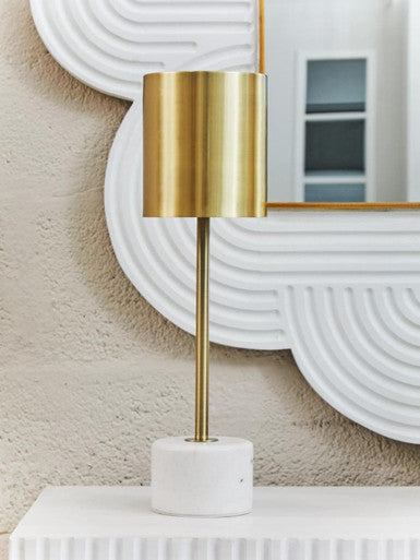 White Finish Mango Wood Wall Mirror | Saras