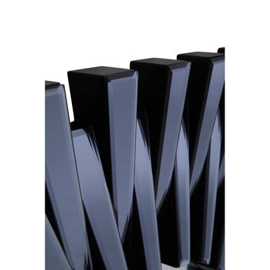 Jade Grey Sunburst Wall Mirror