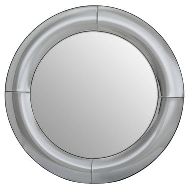 Silver Round Wall Mirror | Josie