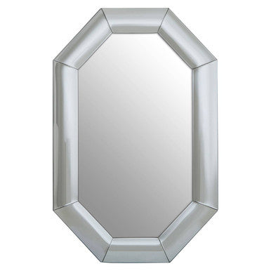 Silver Octagon Wall Mirror | Josie