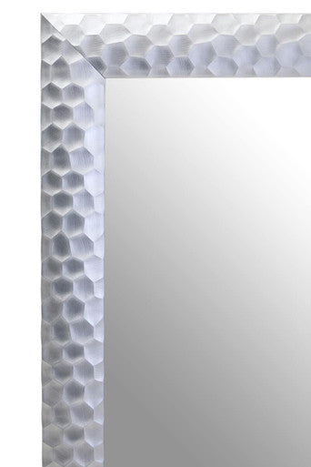 Ludlow 60X90Cm Wall Mirror Silver Frame