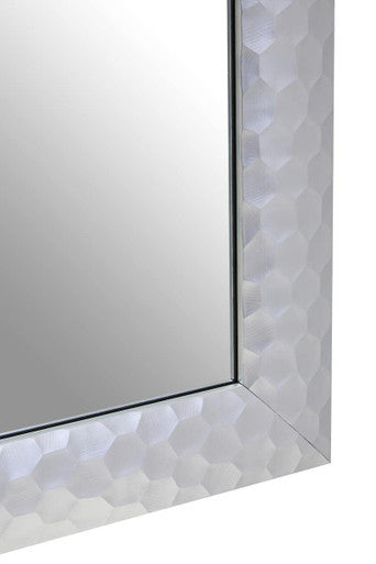 Ludlow 60X90Cm Wall Mirror Silver Frame