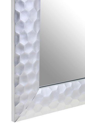 Ludlow 60X90Cm Wall Mirror Silver Frame