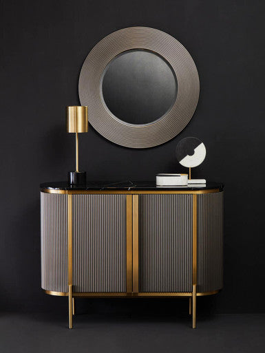 Dervio Round Wall Mirror