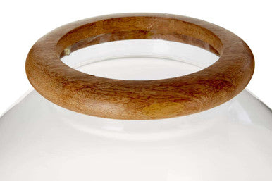 Hampstead Hurricane Large Glass Candle Holder