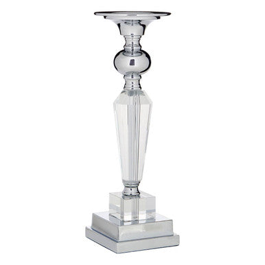 Amara Crystal and Metal Large Candle Holder