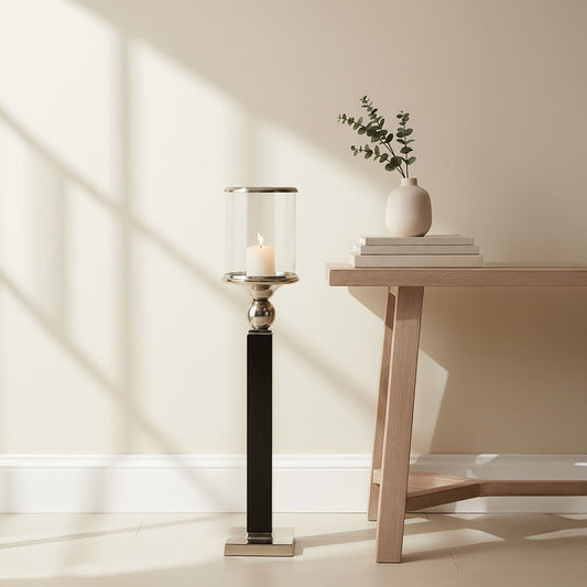 Small Black Candle Holder | Kensington Townhouse
