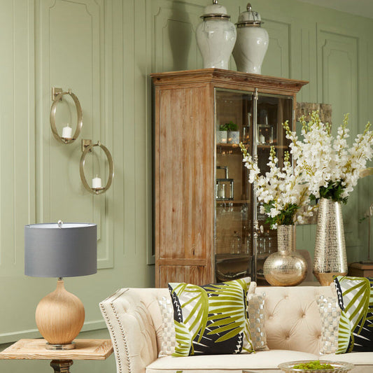 Kensington Townhouse Safia Silver Bottle Vase