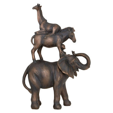 Boho Stacking Animals Sculpture