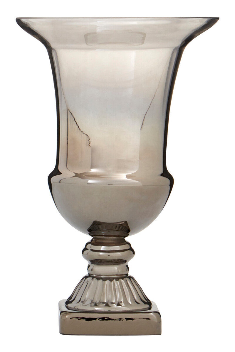 Ombre Fluted Small Glass Vase | Alexa