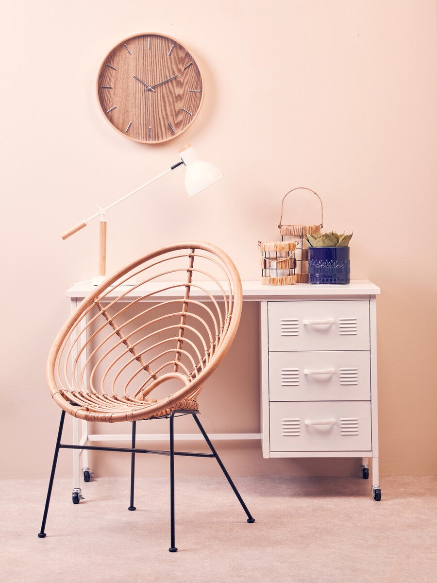 Petra Blue Finish Planter