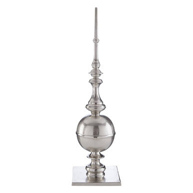 Large Rough Nickel Obelisk | Kensington Townhouse