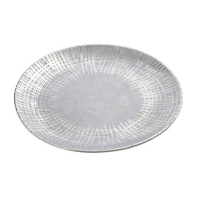 Embra Silver Decorative Plate