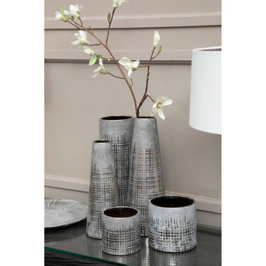 Silver and Grey Decorative Plate | Embra