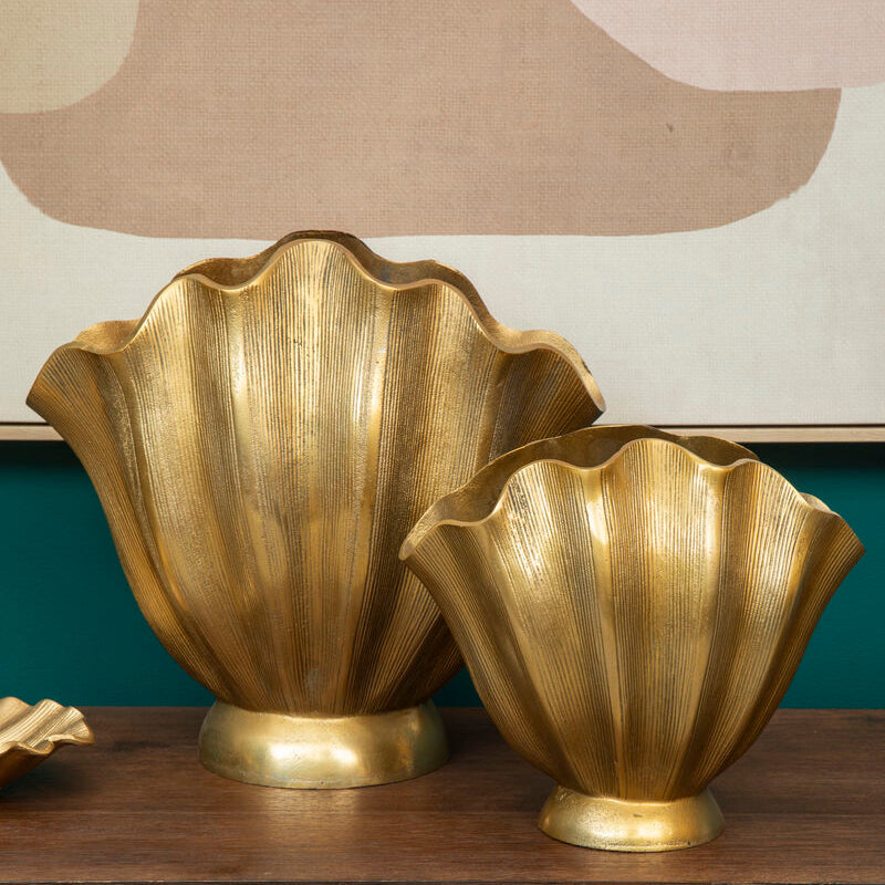 Estrella Large Fluted Vase