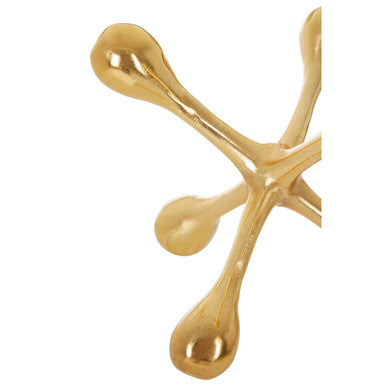 Prato Gold Finish Jack Sculpture