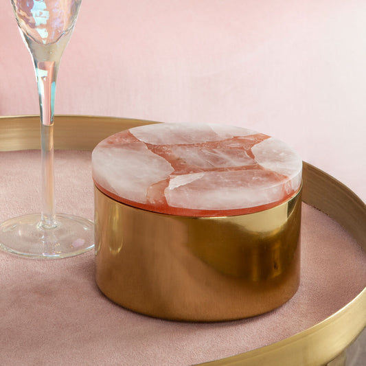 Bowerbird Small Quartz Trinket Box