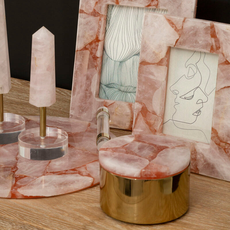 Bowerbird Large Quartz Trinket Box