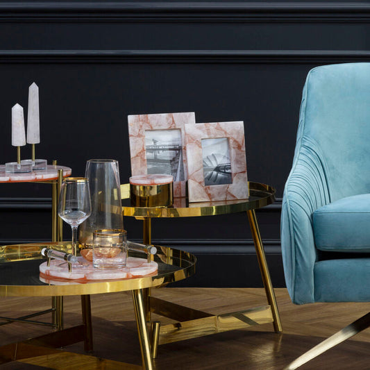 Bowerbird Pink Quartz Tray