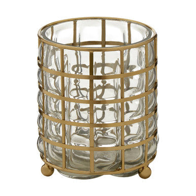Small Wireframe Hurricane Lamp | Martina