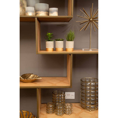 Small Wireframe Hurricane Lamp | Martina
