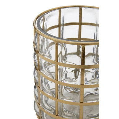 Small Wireframe Hurricane Lamp | Martina