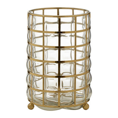 Medium Blown Glass Hurricane Lamp | Martina