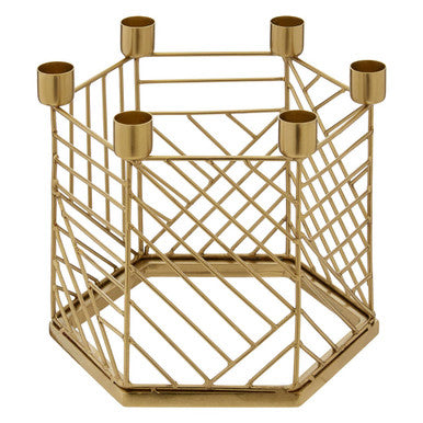 Hexagonal Candle Holder | Martina