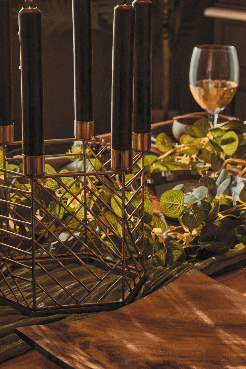 Martina Hexagonal Candle Holder